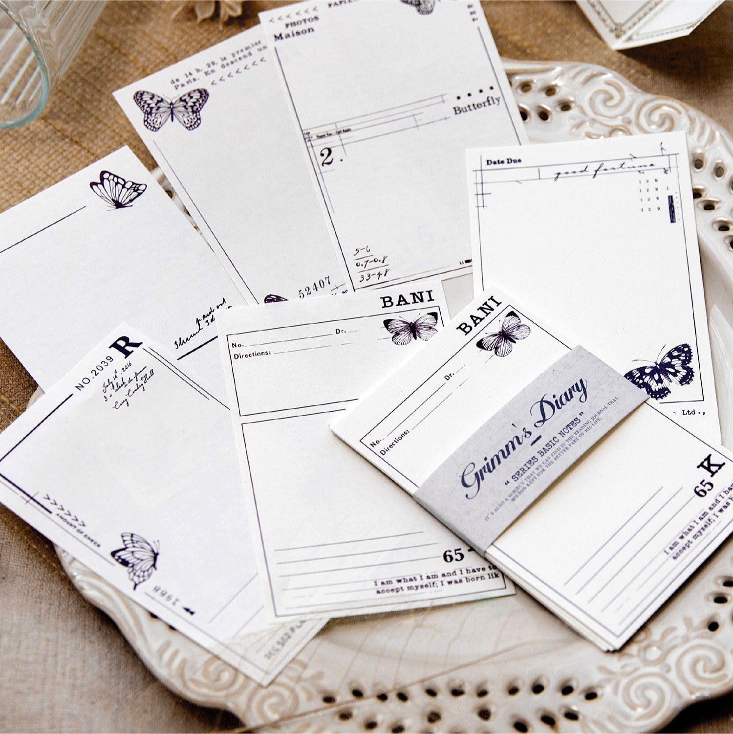 Obujo 31 Pcs Vintage Scrapbook Notepad Paper GLRJ are perfect for ...