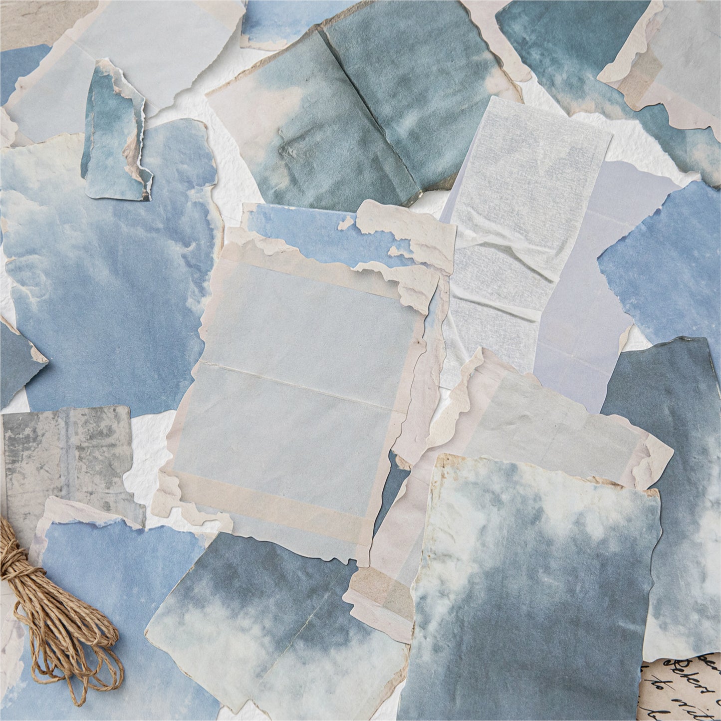 20 Pcs Vintage Basic Junk Journal Paper WRZP