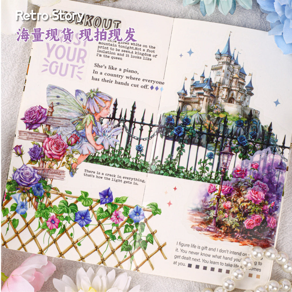 1 Roll Flower Fence PET Tape WGXL