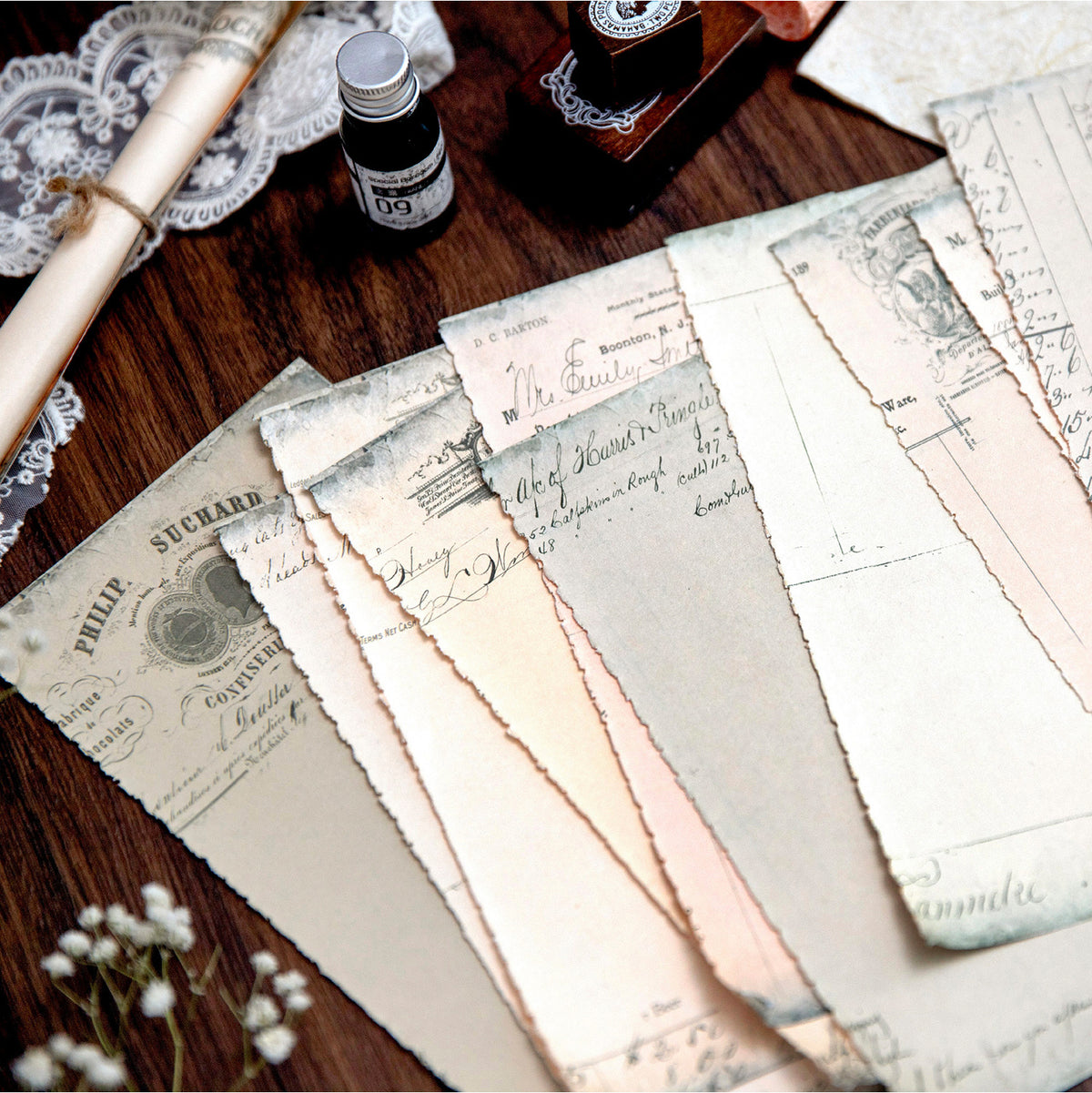 Scay Lay Obujo 40 Sheets Vintage Scrapbook Paper Book SCAY are perfect for ...
