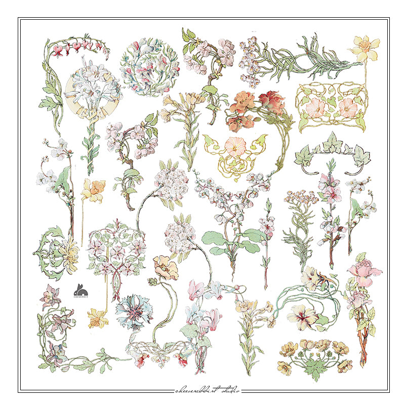 Musha Flowers Stickers