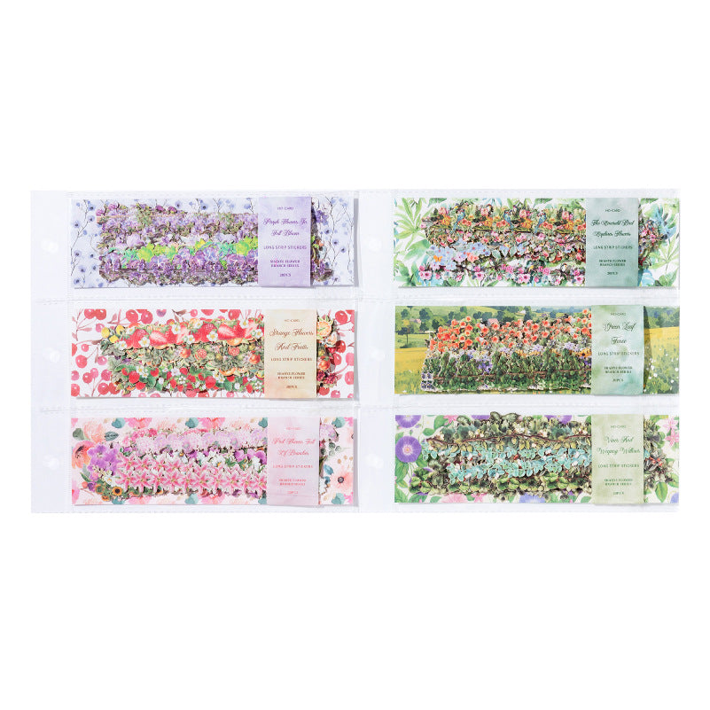 20 Pcs Fruit Flower Vine Stickers SYHZ
