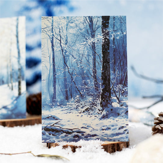 30 Sheets Winter Snow Landscape Scrapbook Paepr DRXS