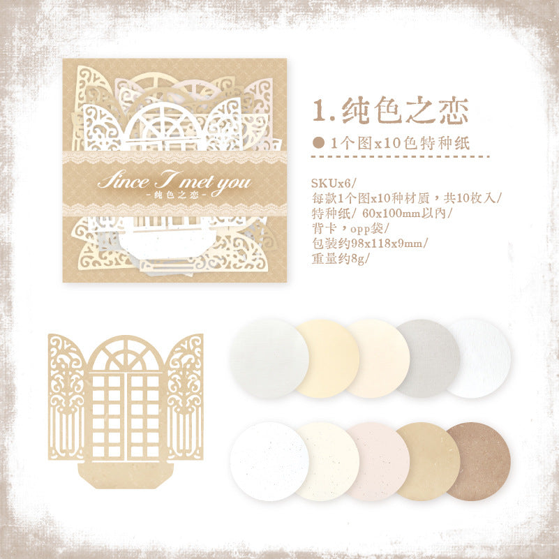 10 Pcs Window Cutout Paper CYJNKS