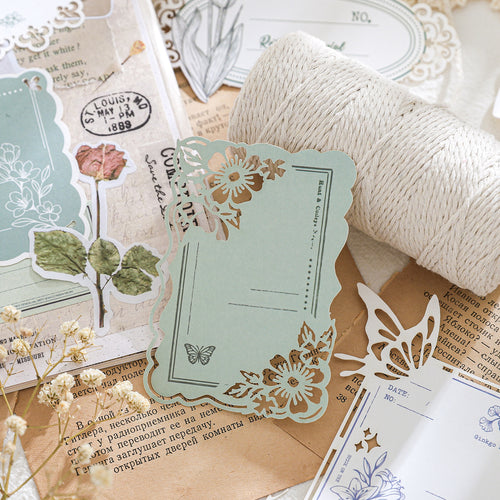10 Pcs Lace Edge Notepad Paper WZHY