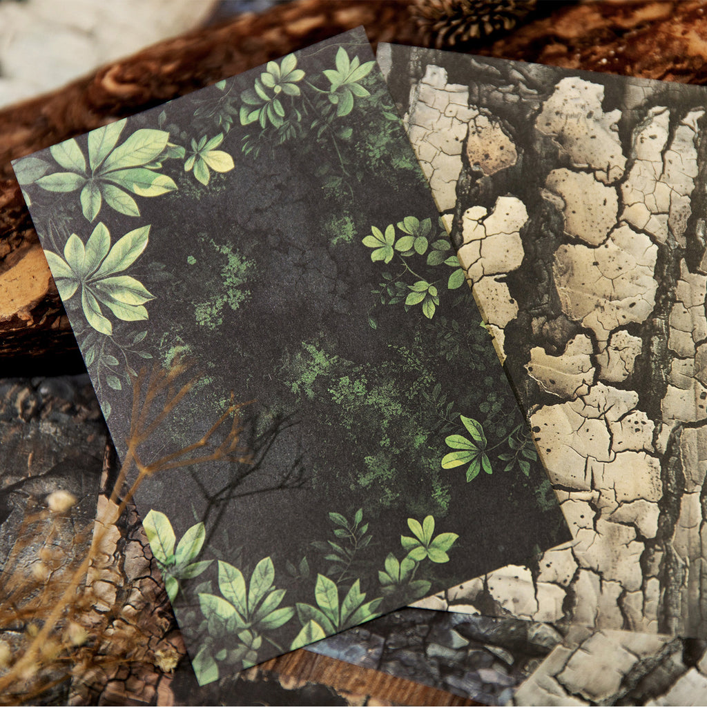 30 Pcs Nature Texture Scrapbook Paper SYZZ