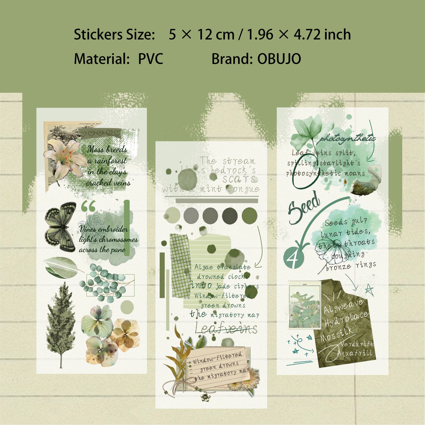 3 Sheets Love Letter Theme Transfer Stickers QSXY