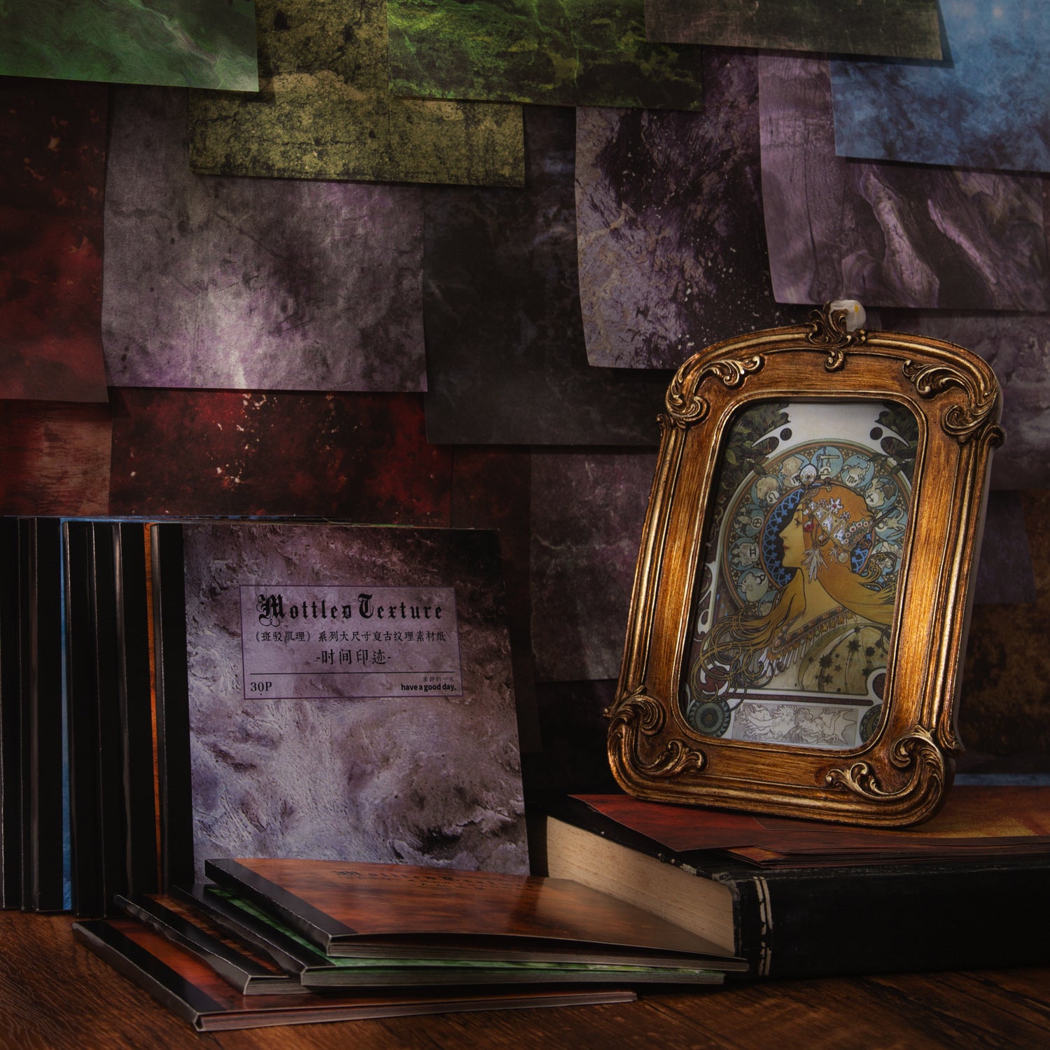 30 Pcs Vintage Scrapbook Paper BBJL