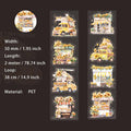 1 Roll Sunflower Garden PET Stickers Tape SFXRK