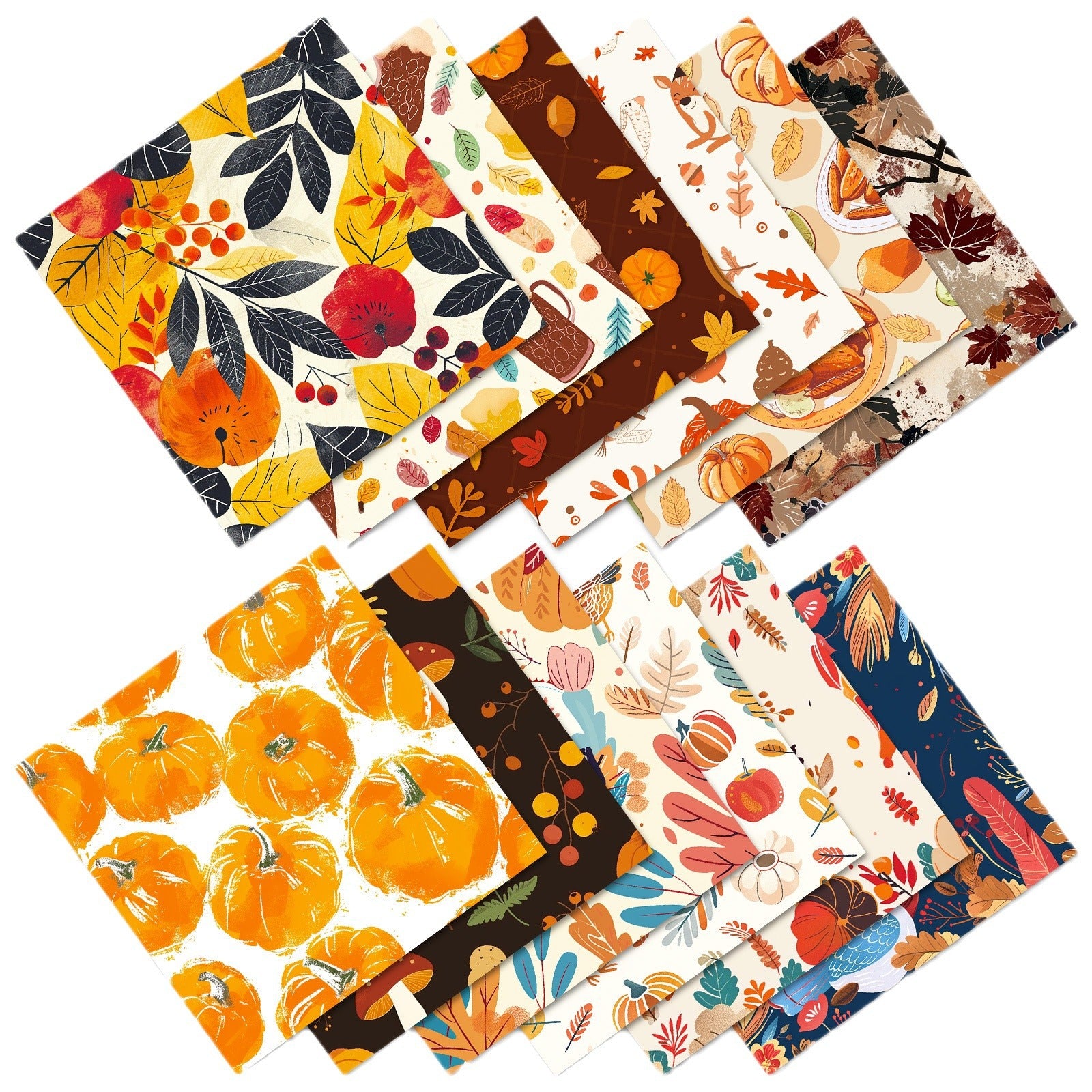 6 inch Thanksgiving Day Scrapbook Paper Pad PA011