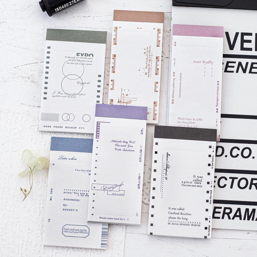 30 Pcs Creative Notepad JJJS