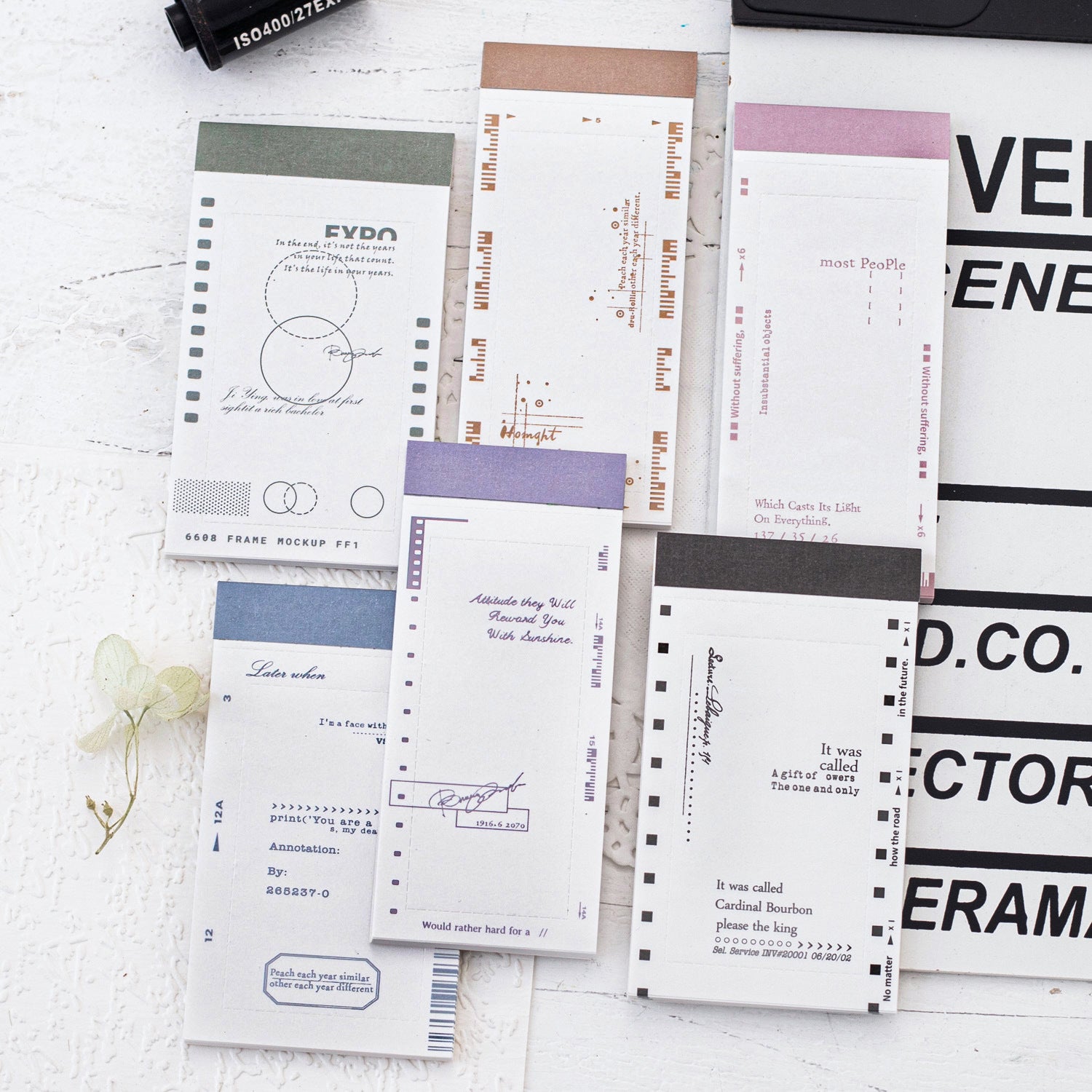 30 Pcs Creative Notepad JJJS