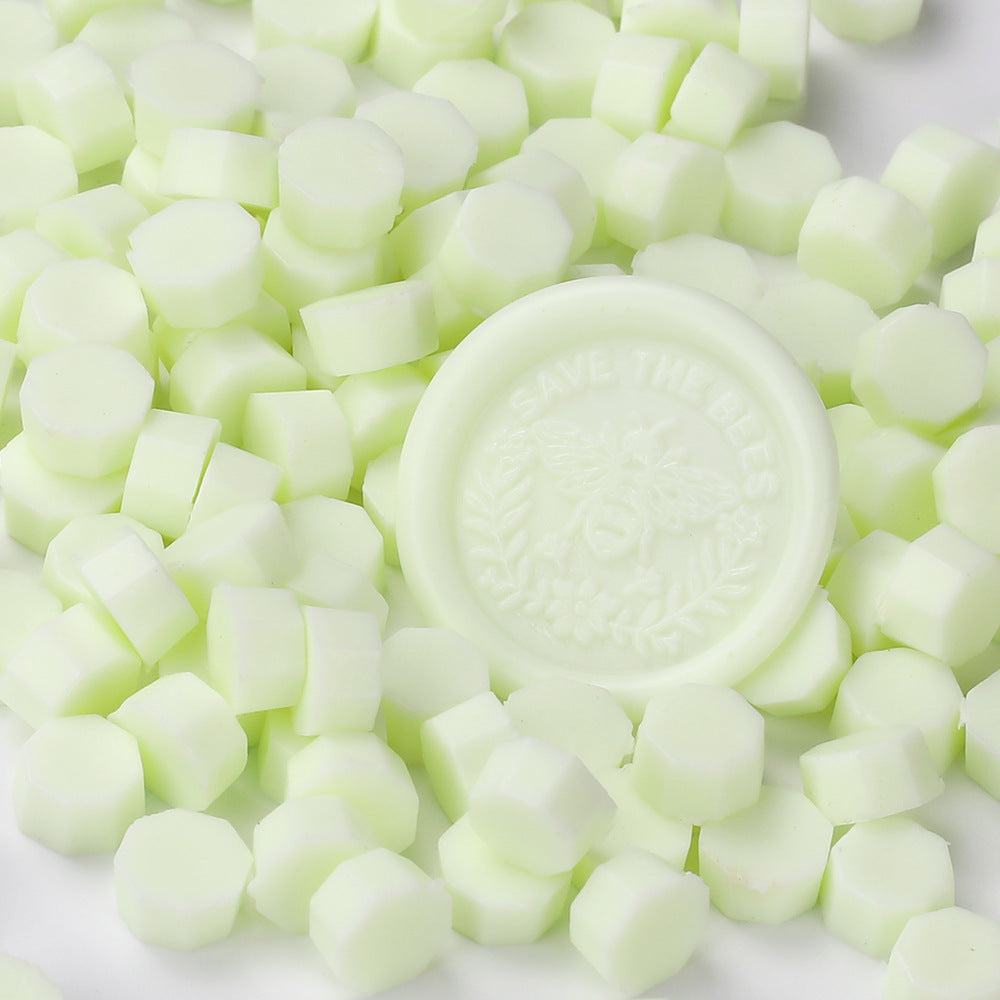 100 PCS Octagon Wax Seal Beads H67