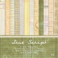 6 inch Vintage Ledger Scrapbook Paper Pad SKP509