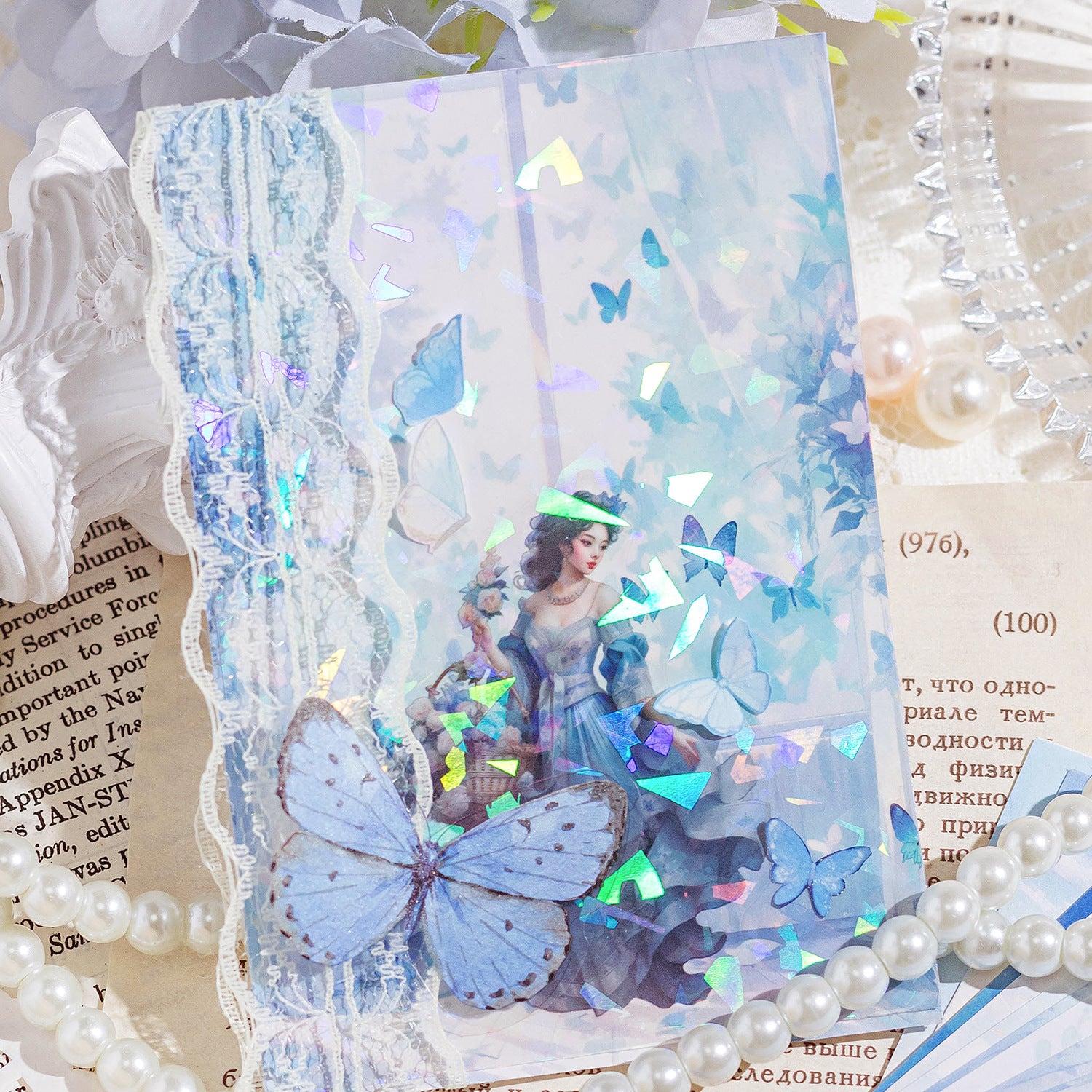 30 Pcs Floral Scrapbook Paper MZHJ