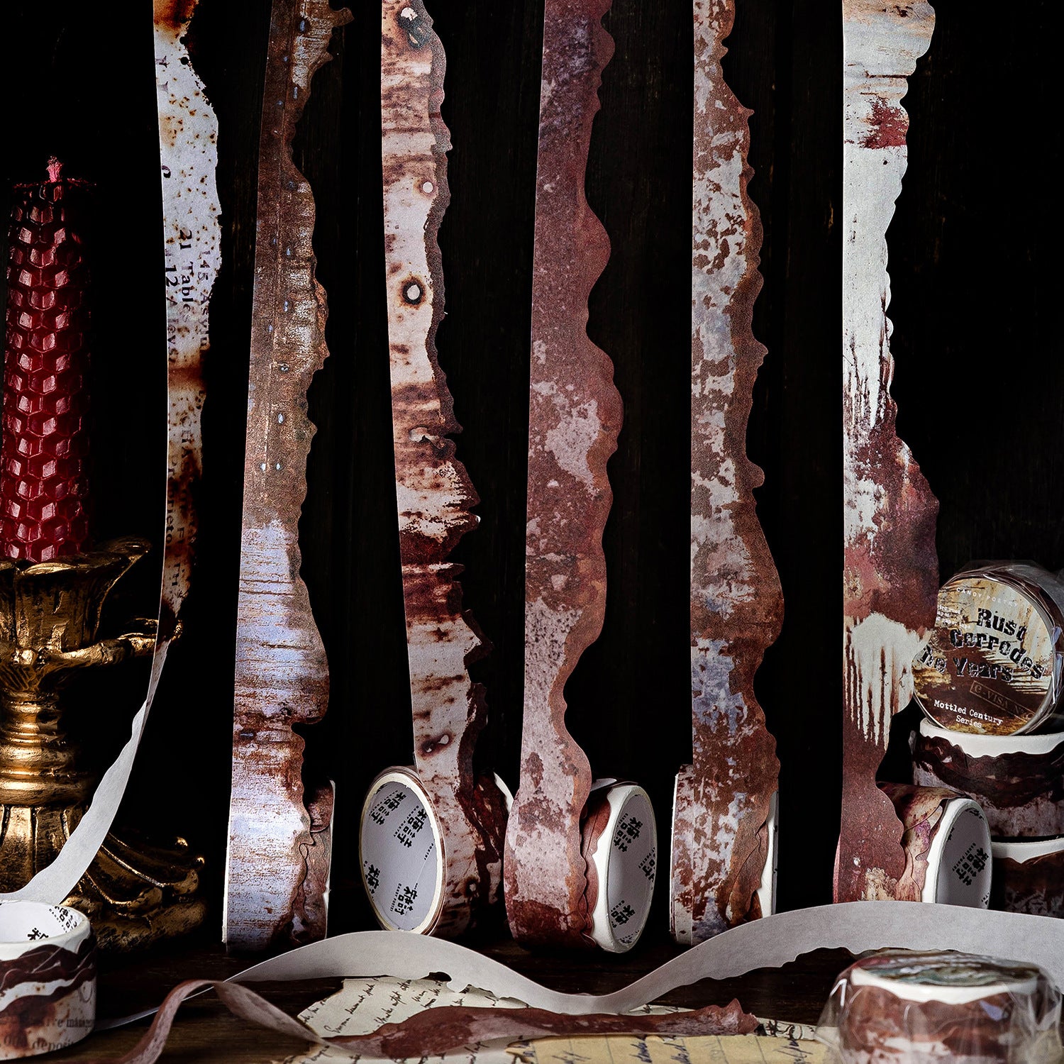 1 Roll Vintage Rusty Theme Washi Tape