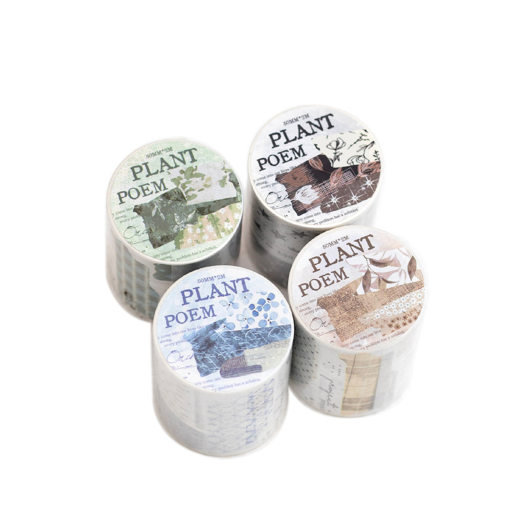 1 Roll Vintage Washi Stickers Tape CMDS