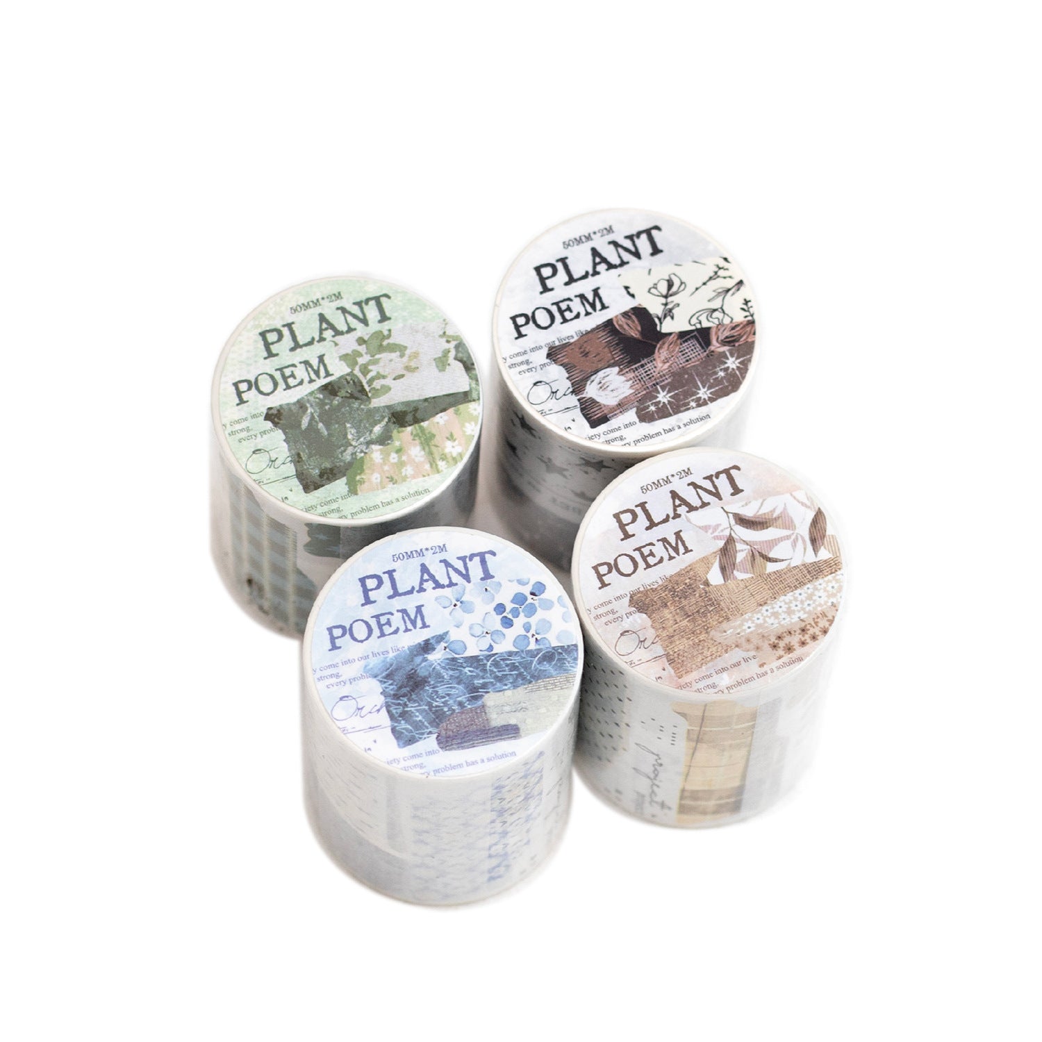 1 Roll Vintage Washi Stickers Tape CMDS