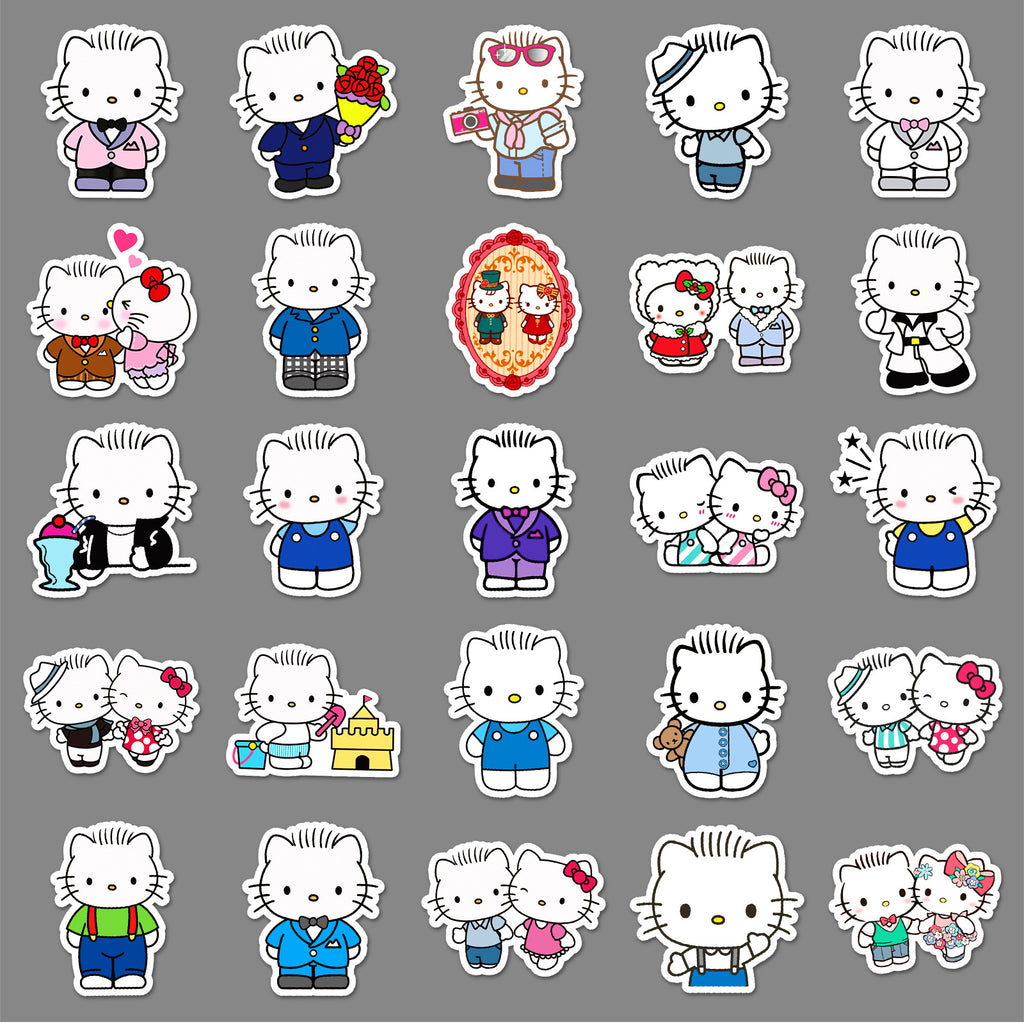 50Pcs Kawaii Waterproof Vinyl Stickers SRO108