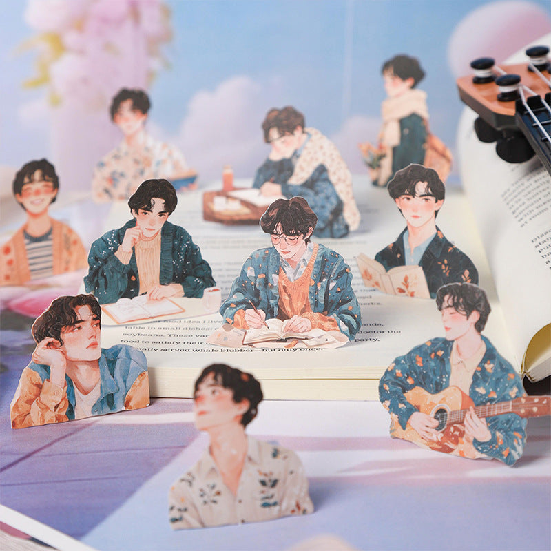 20 Pcs Couple Boy Stickers XDNH