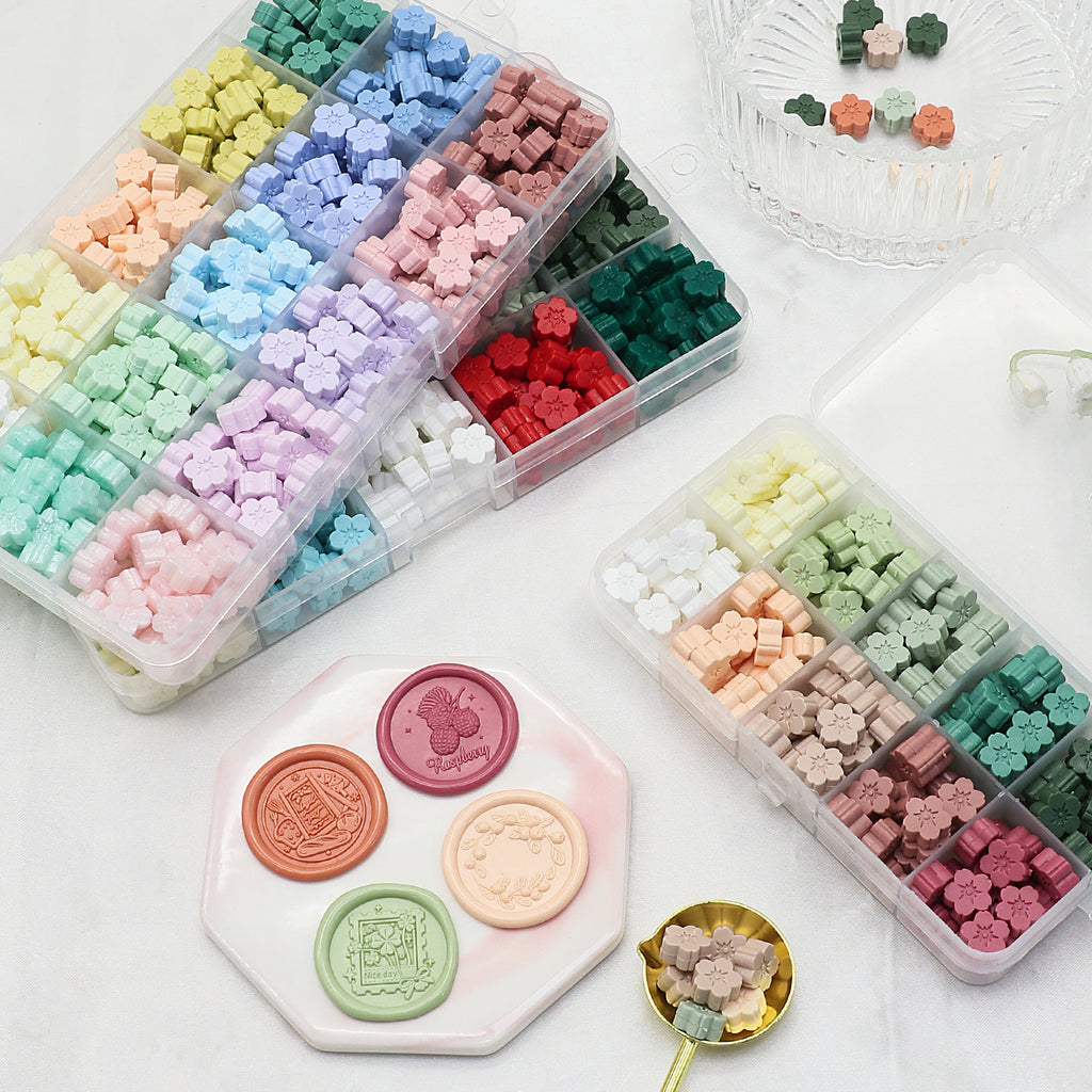 Sakura Panorama: 24-Color Ultimate Wax Seal Beads Kit