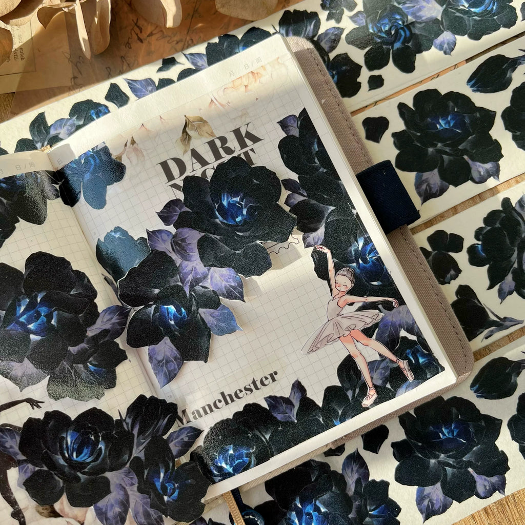 Floral Decorative Tape Rolls- Northern Dusk Garden