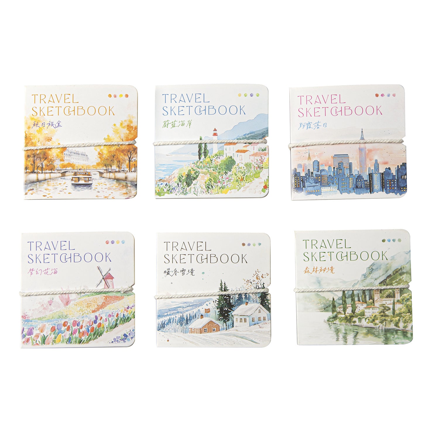 10 Sheets Travel Washi Stickers LXHB