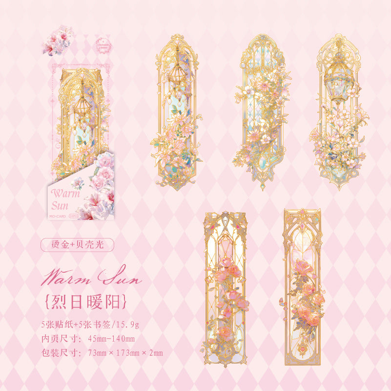 10 Pcs Windows PET Stickers JHSY