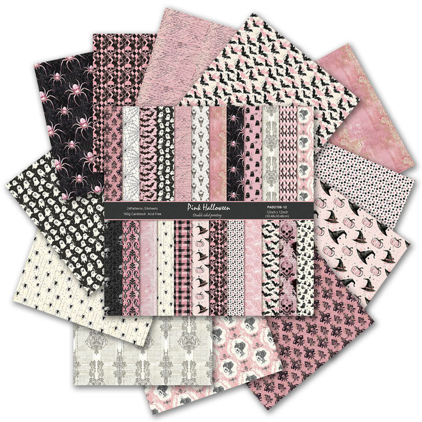 12 inch Scrapbook Paper Pad JYY106