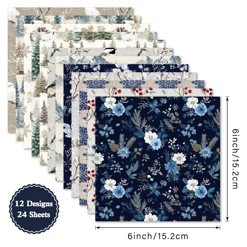 6 inch Scrapbook Paper Pad SKP310A