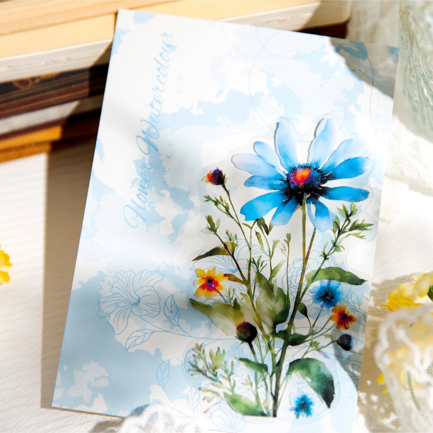 30 Pcs PET Stickers and Paper Journal Supplies HKDSH