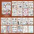 A5 Mixed Material Sticker Book TZH173