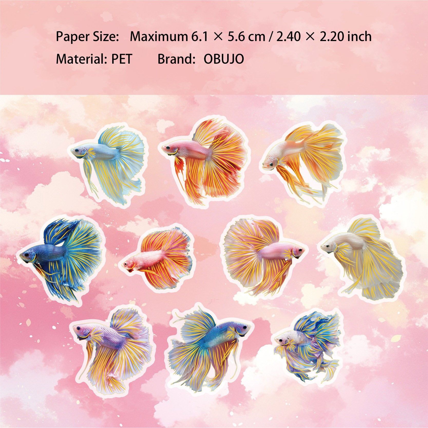 20 Pcs Glitter Butterfly Dragonfly PET Stickers KYXL