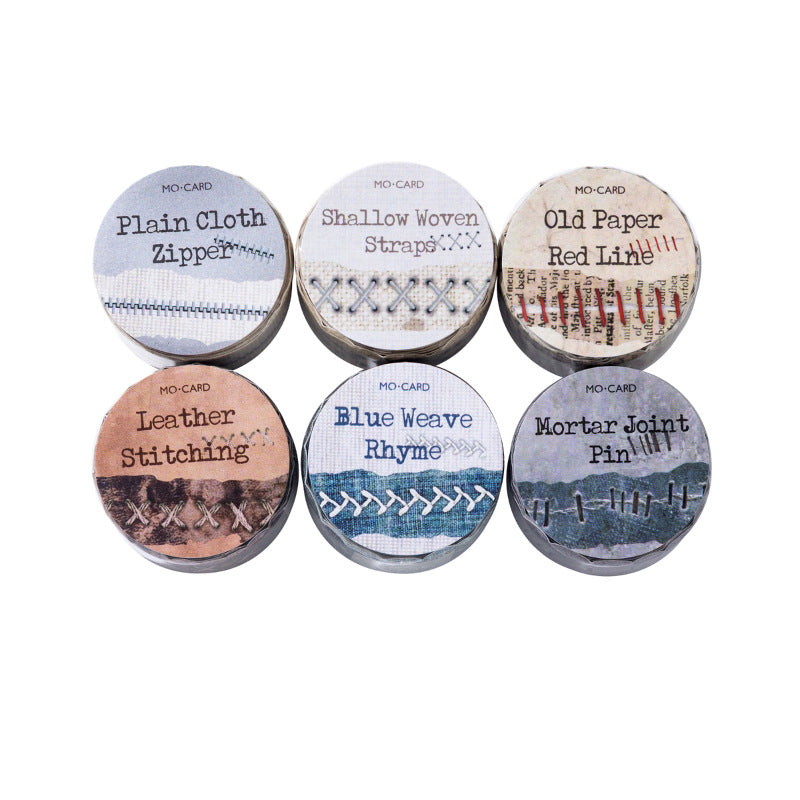 1 Roll Fabric Texture Washi Tape SBFR