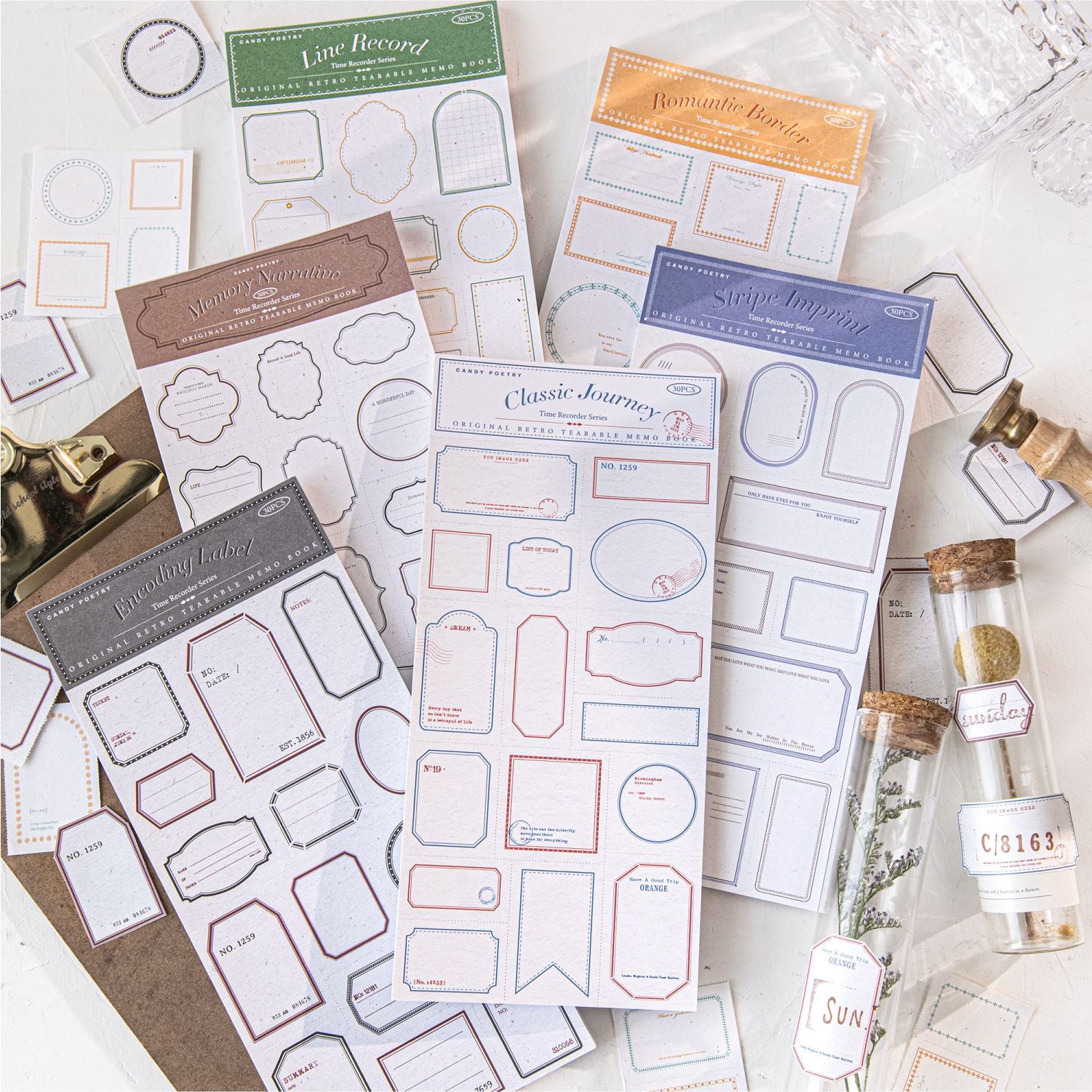 30 Sheets Vintage Notepad Paper SGJLZ