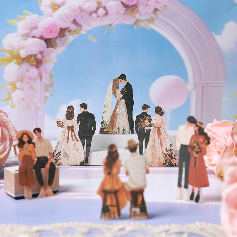 20 Pcs Couple Boy Stickers XDNH