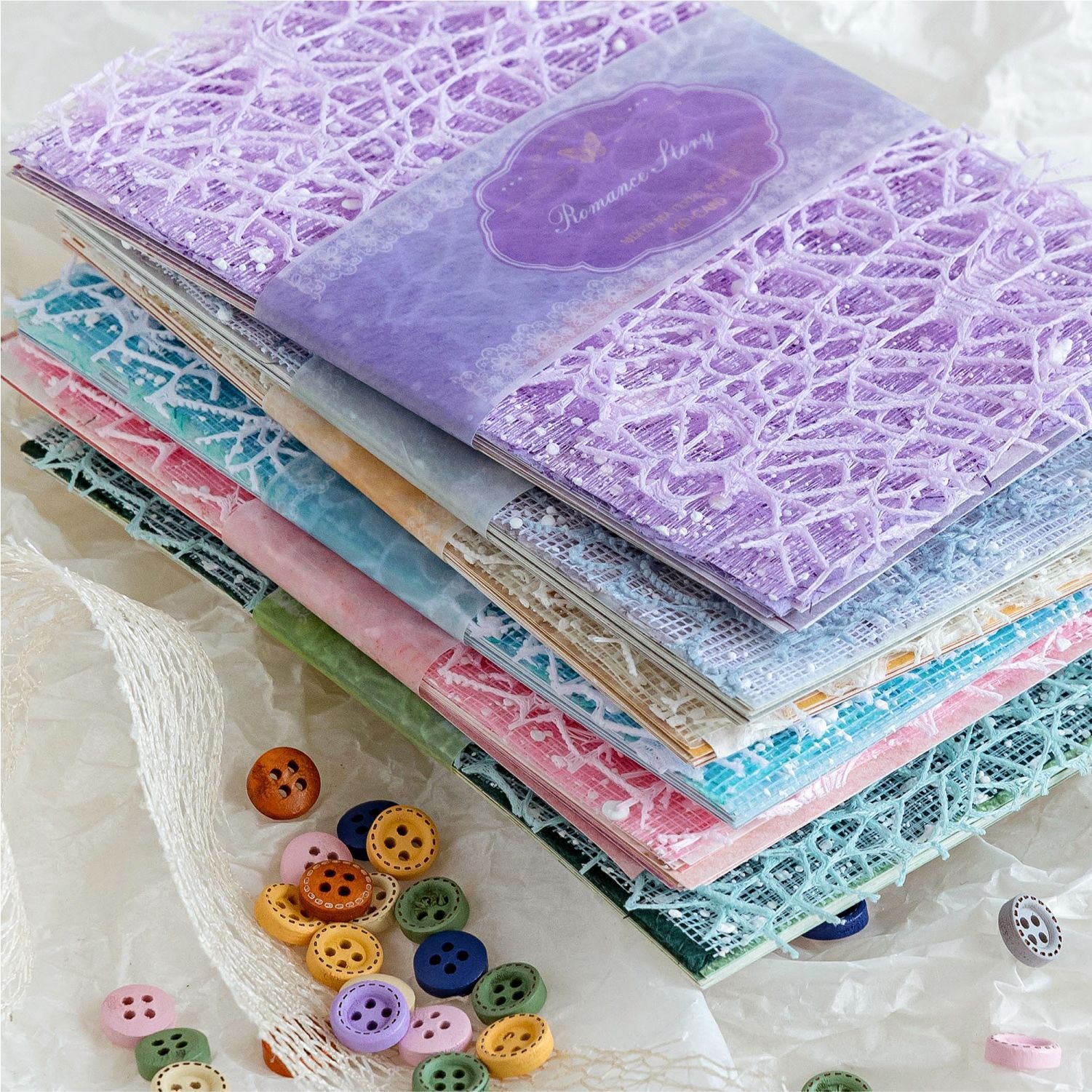 26 Pcs Mix Material Craft Paper ZJLM