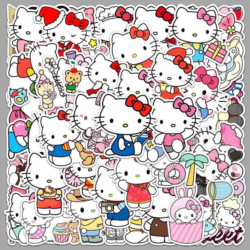 50Pcs Kawaii Waterproof Vinyl Stickers SRO123