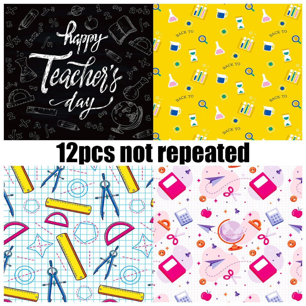 6 inch Teacher's Day Scrapbook Paper Pad PA793