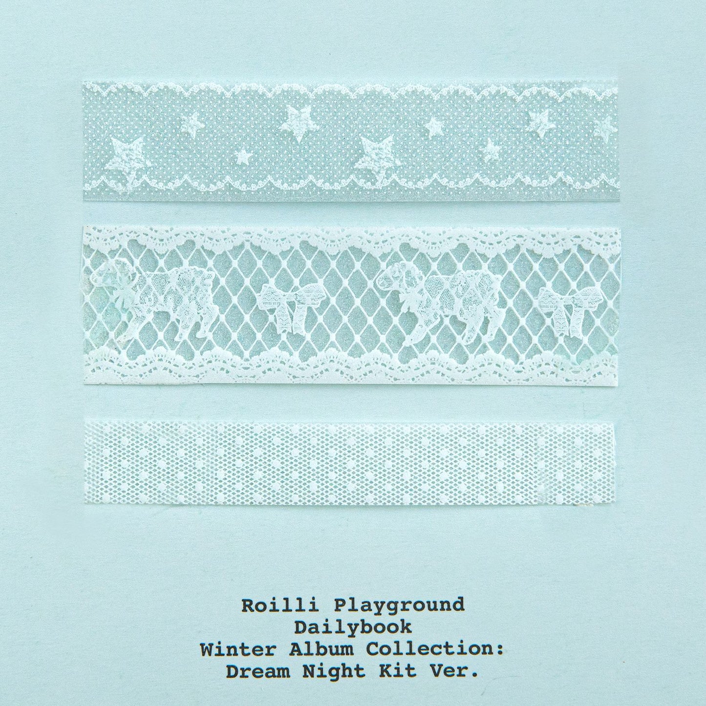 3 Roll Lace Theme PET Tapes Kit SZLS