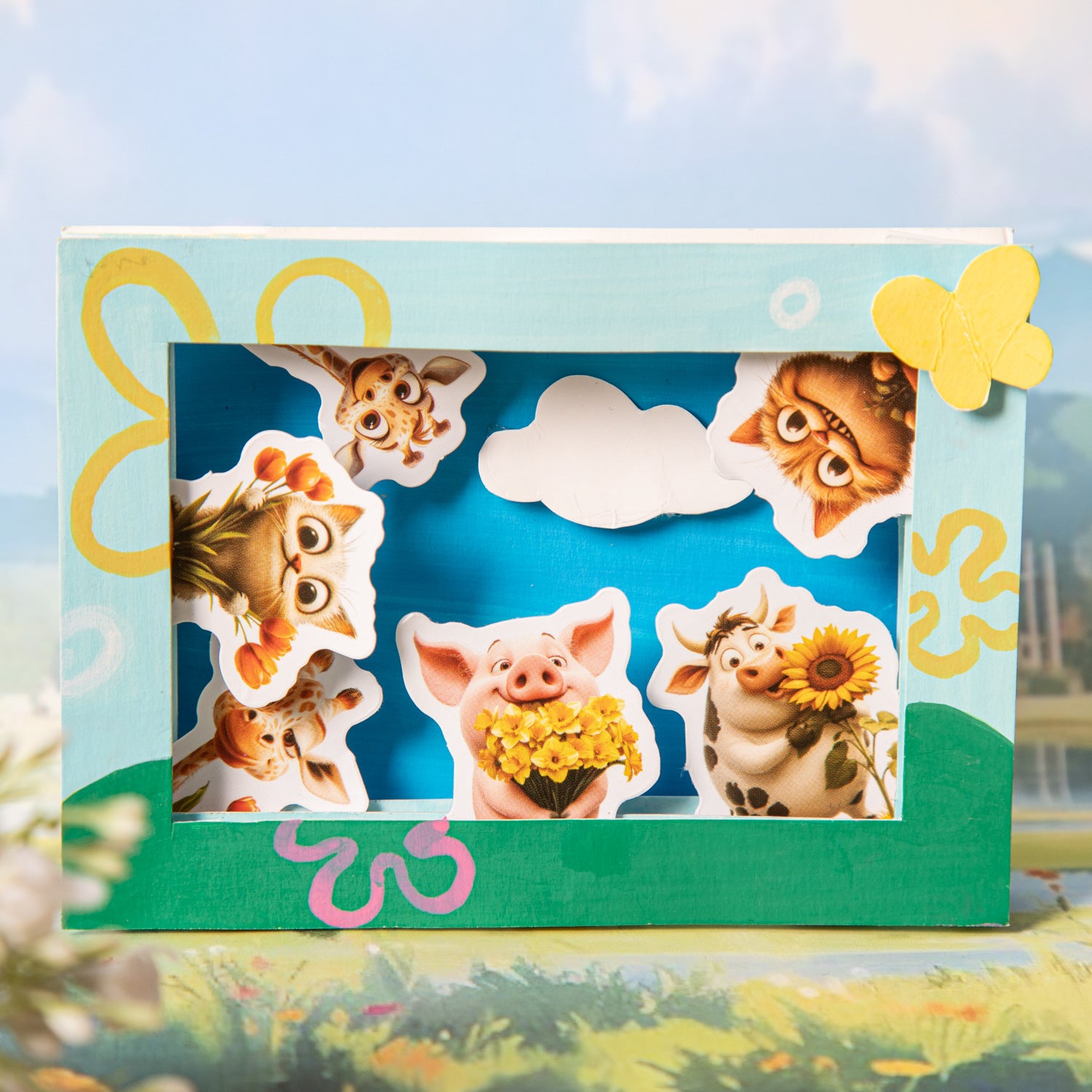 40 Pcs Funny Animal Stickers FKDWY
