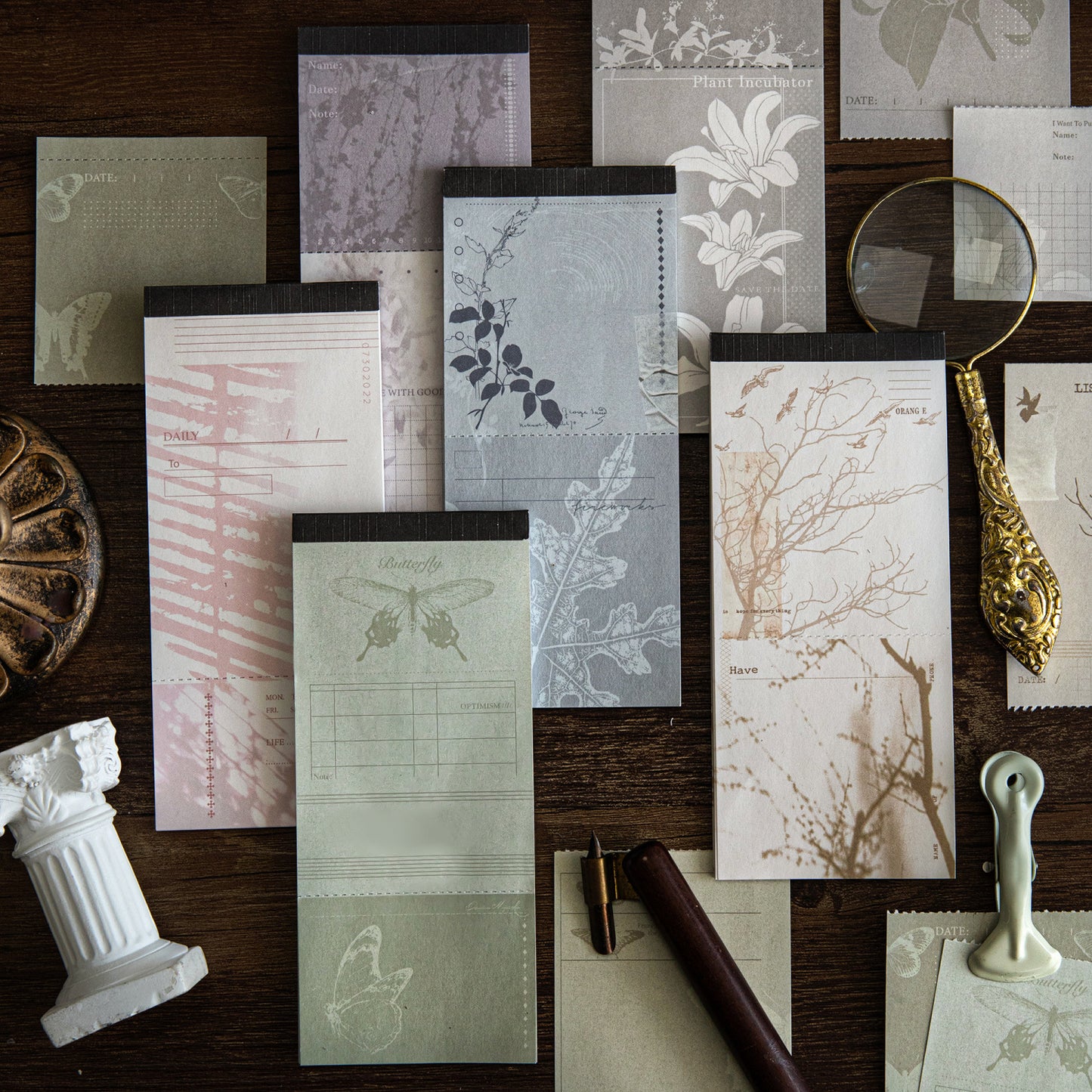 30 Sheets Aesthetic Journal Notepad Paper FGLY