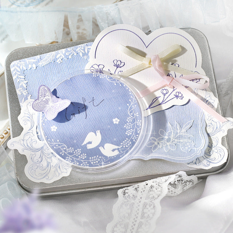 30 Pcs Notepad Scrapbook Paper BJSF