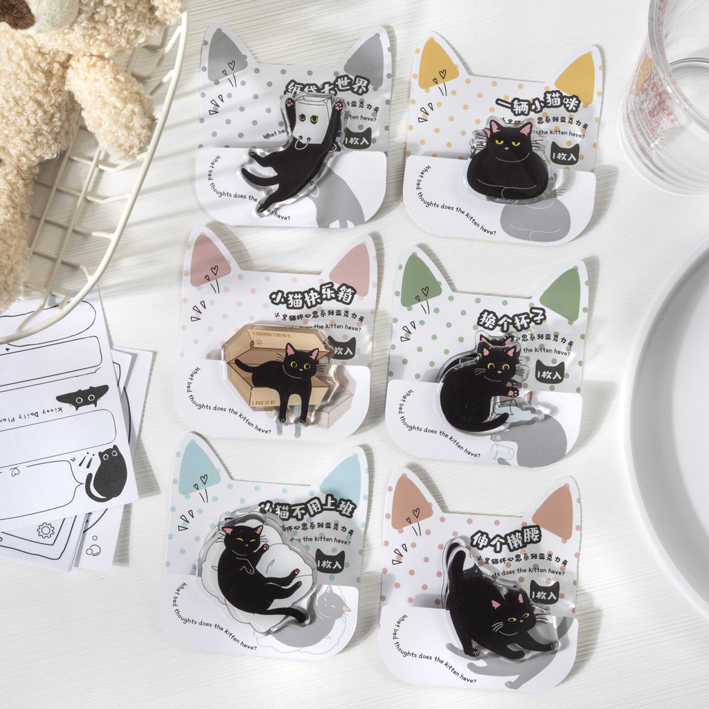 1 Pc Cat Themed Clip HMHXS