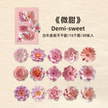 30 Pcs Flower Stickers HSJX
