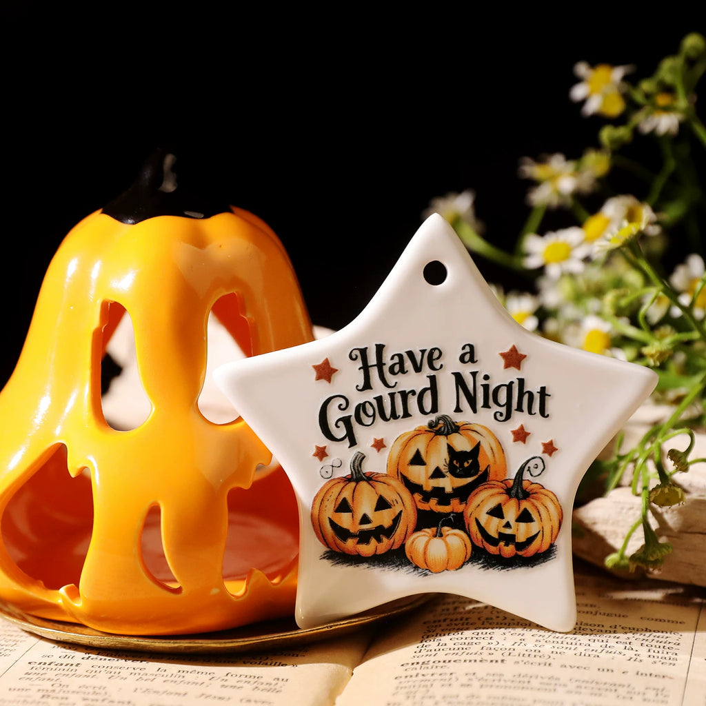 2 Sheets Waterproof Rub on Stickers - Halloween