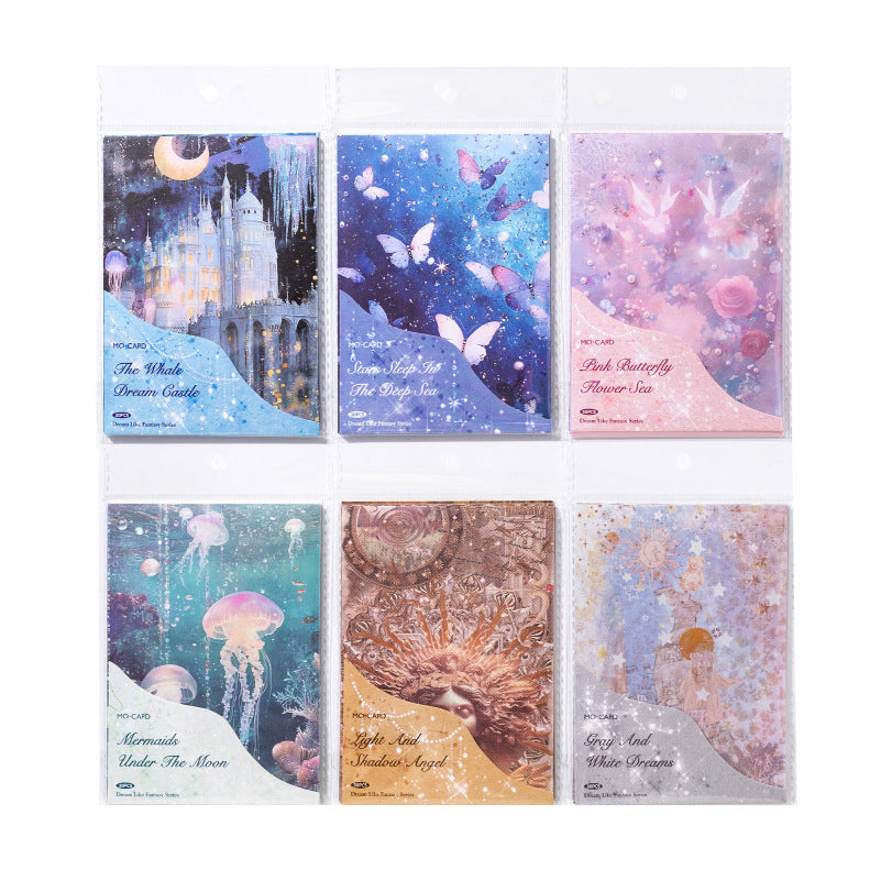 30 Pcs Fanatsy Scrapbook Paper RMSH