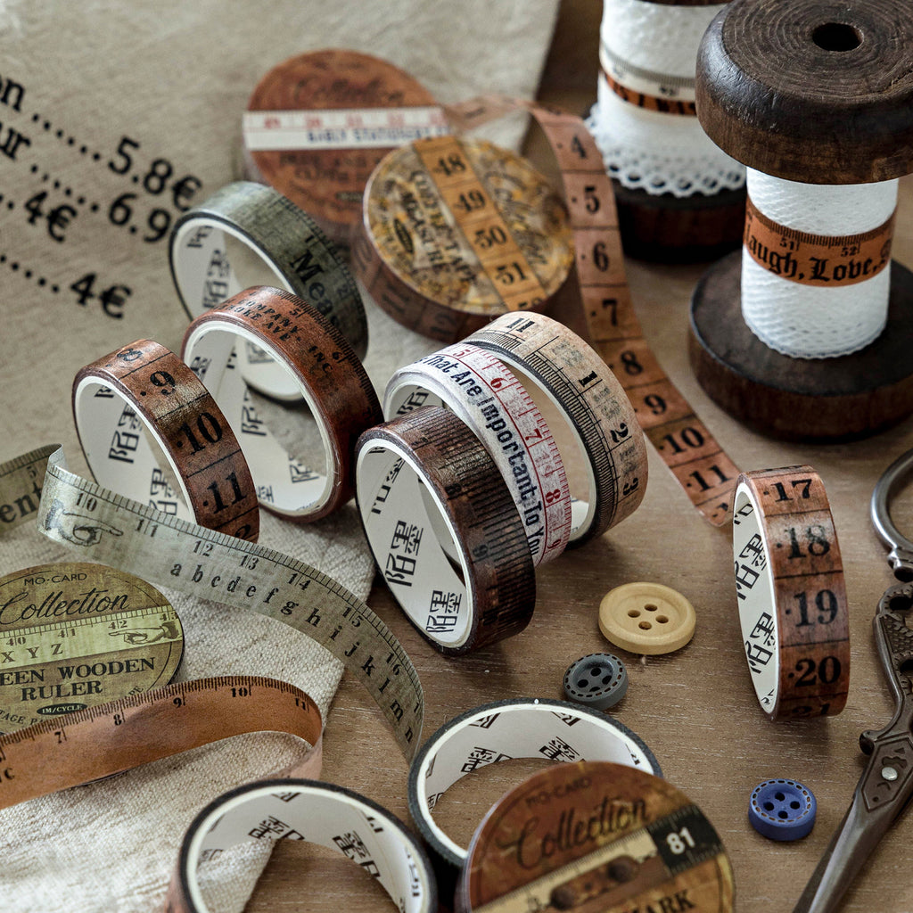 1 Roll Ruler Washi Tape JCSC