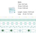 5 Rolls Cute Washi Tape MYXXD