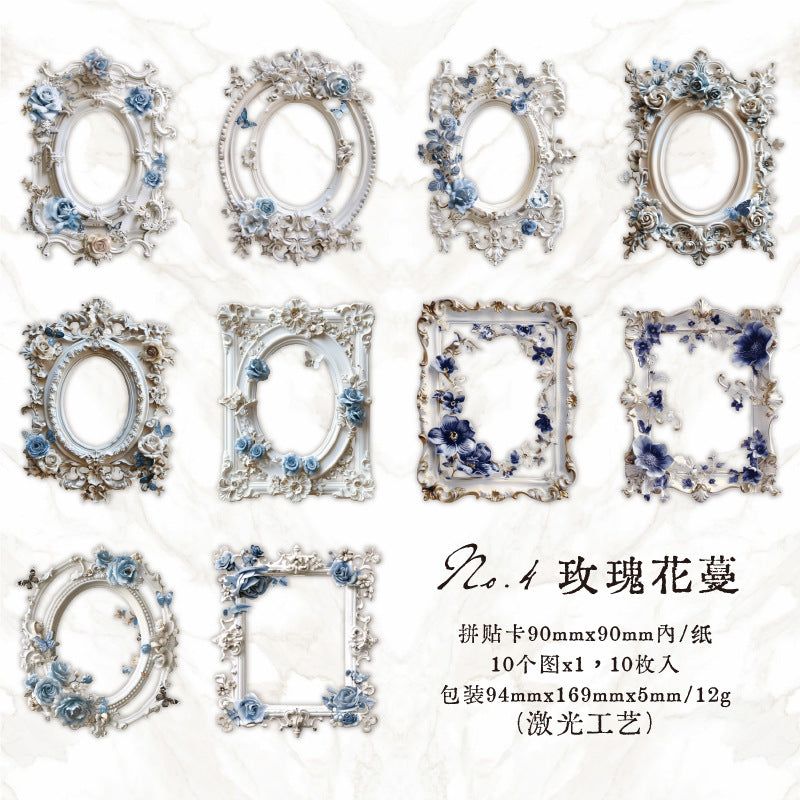 10 Pcs Photo Frame Cardstock Paper CBSG